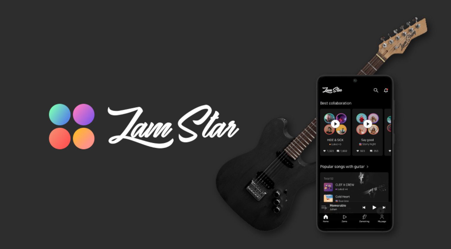 Samsung C-Lab ZamStar Gitarre App