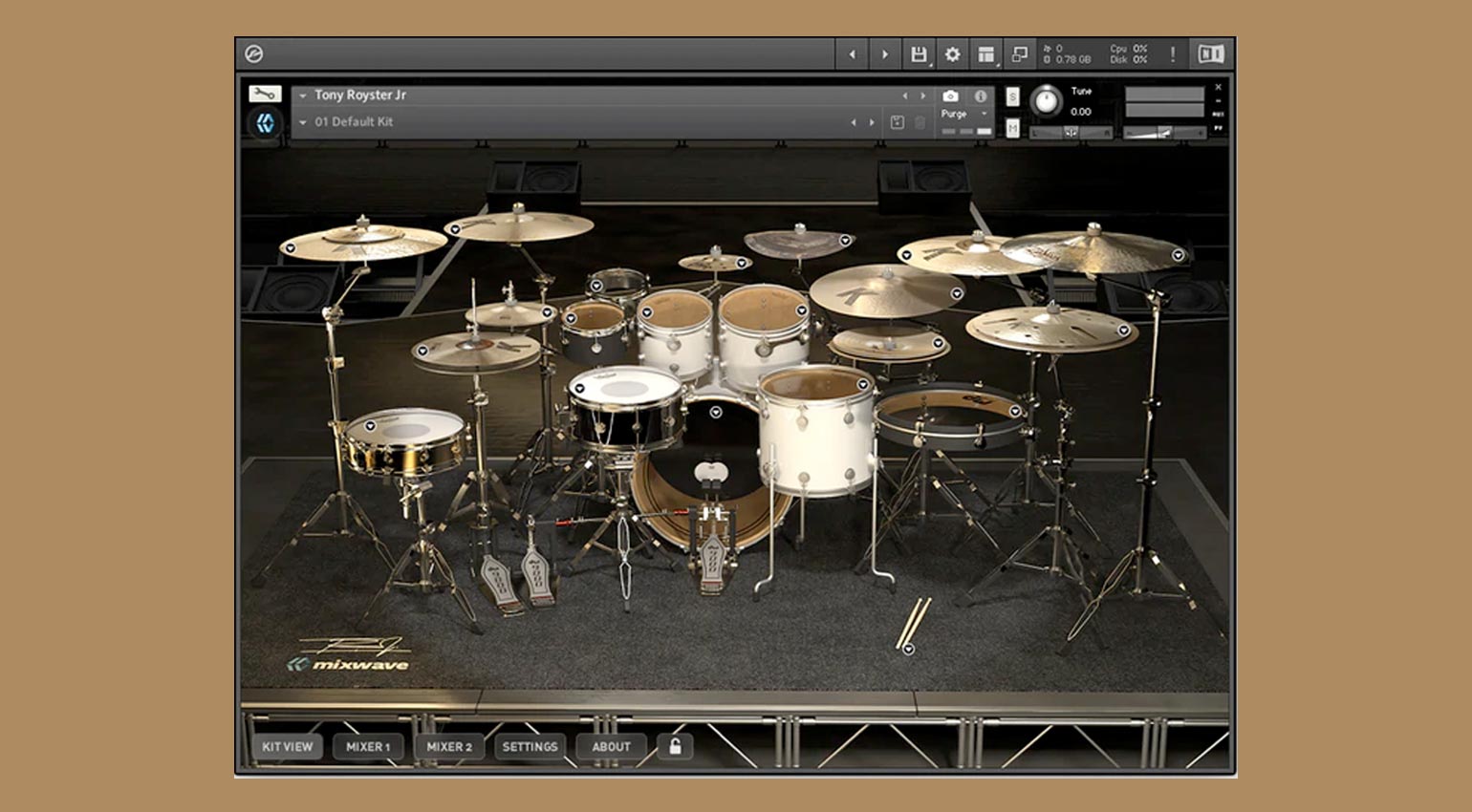 MixWave Tony Royster Jr. Signature Drum Library