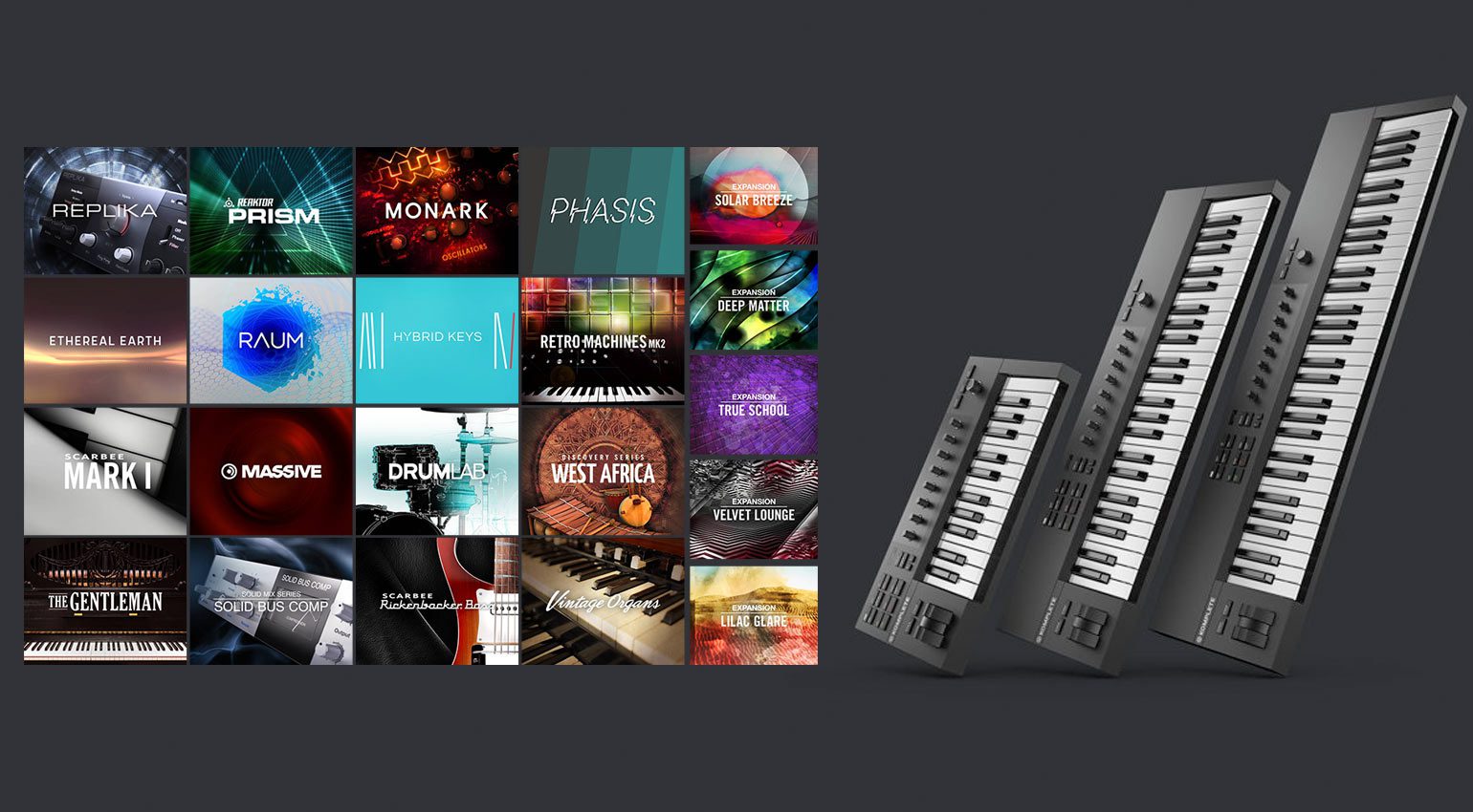 Deal: Eins von vier NI Keyboards kaufen, Komplete Select gratis dazu