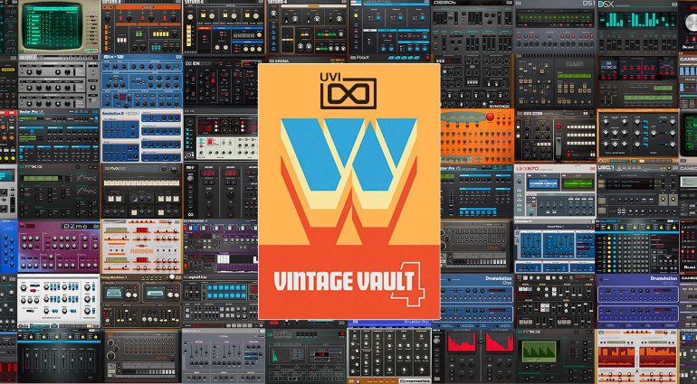 UVI Vintage Vault 4: 36 Synthesizer-Emulationen aus 255 Maschinen