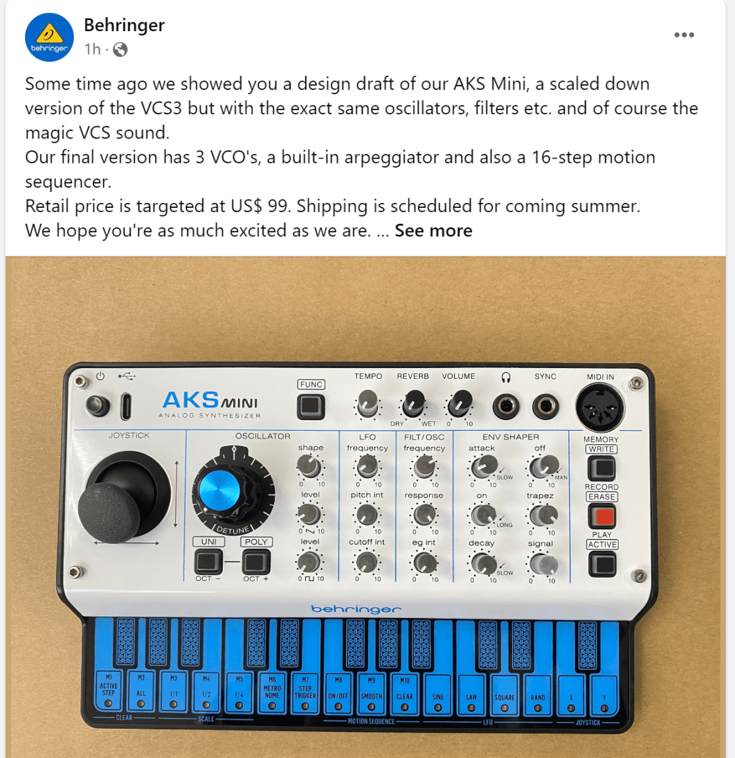 Behringer AKS Mini