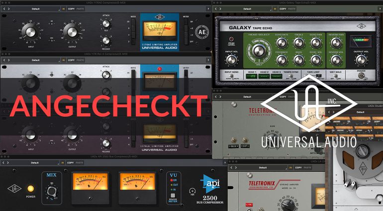 Angecheckt: Universal Audio Spark - Plug-ins ohne DSP