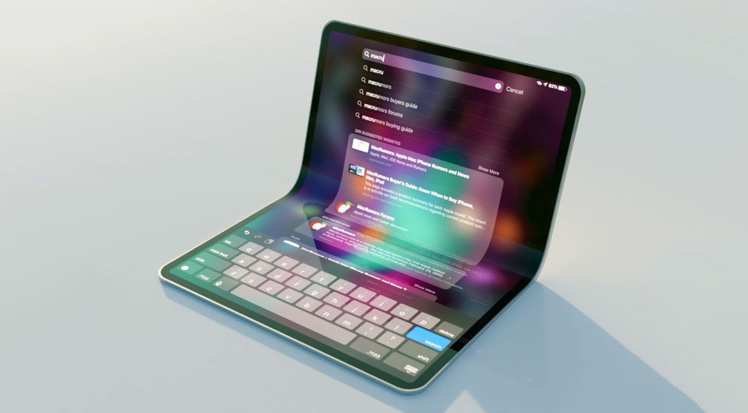 Leak: Is an Apple folding laptop coming as an iPad/Macbook hybrid?