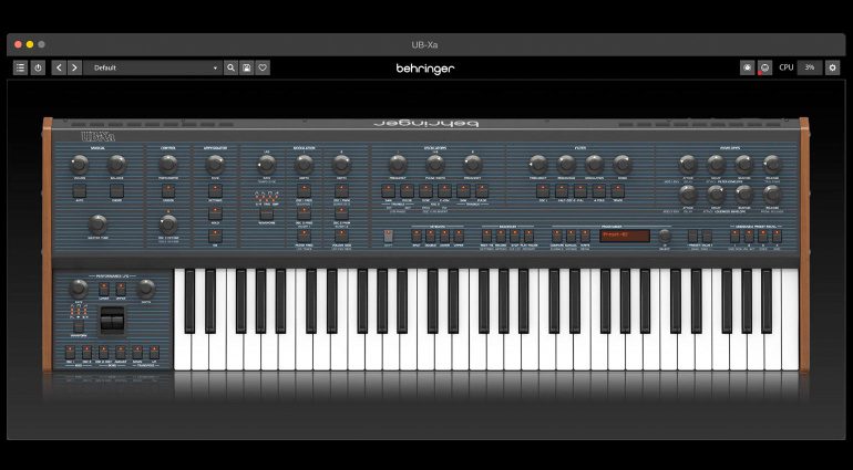 Behringer UB-Xa Plug-in