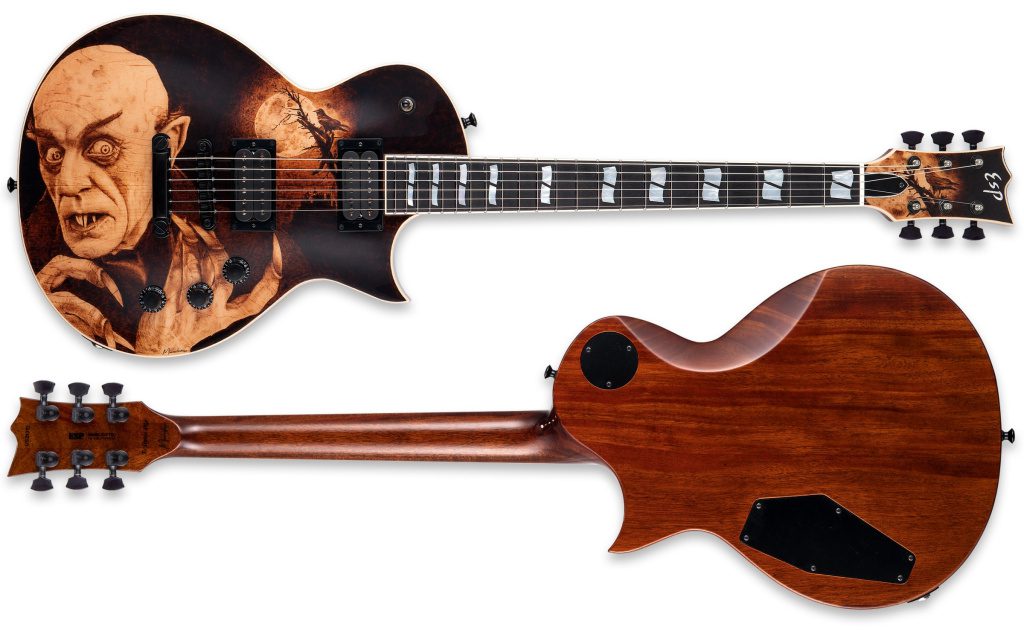 ESP USA Limited Edition Eclipse Pyrograph Nosferatu