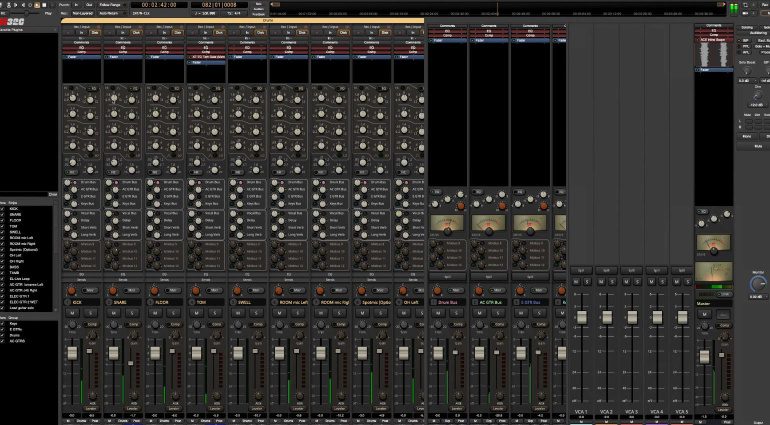 Harrison Mixbus 32C V8 Mixer