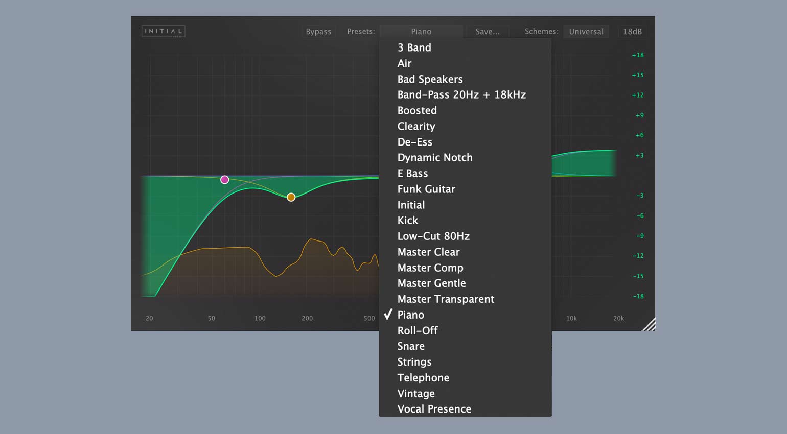 Initial Audio Dynamic Eq