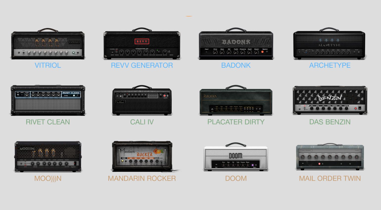 Line6 Metallurgy Metal Amp Collection Modelle