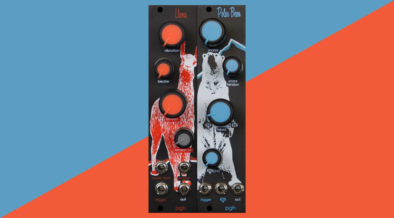 DTM・DAW PittsburghModular Safari Llama KickDrum Llama Kick Drum Module — Pittsburgh Modular Synthesizers
