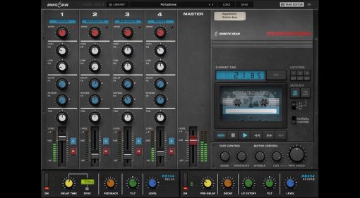 Robitic Bean Portatron Tape Synthesizer: ein Tape Recorder als Plug-in für die DAW