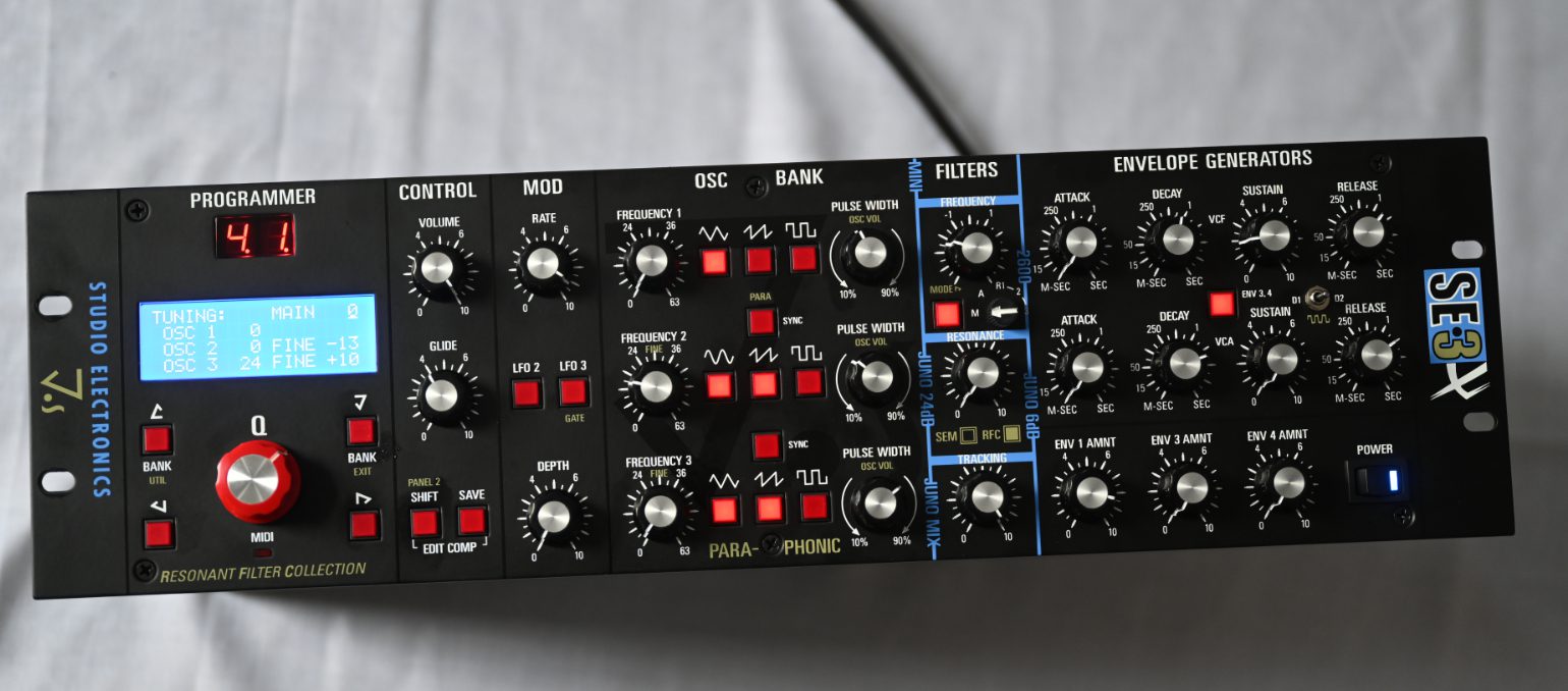 Studio Electronics SE3X Draufsicht