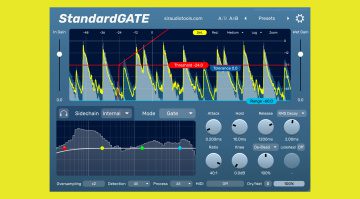 SIR Audio Tools StandardGATE Plug-in: ein kreatives Gate mit Extras
