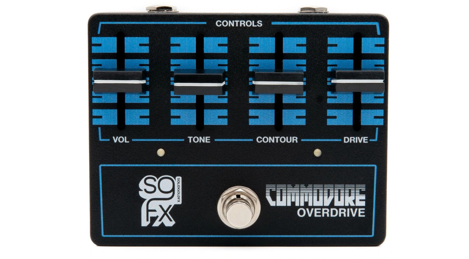 SolidGoldFX Commodore Overdrive Effekt Pedal