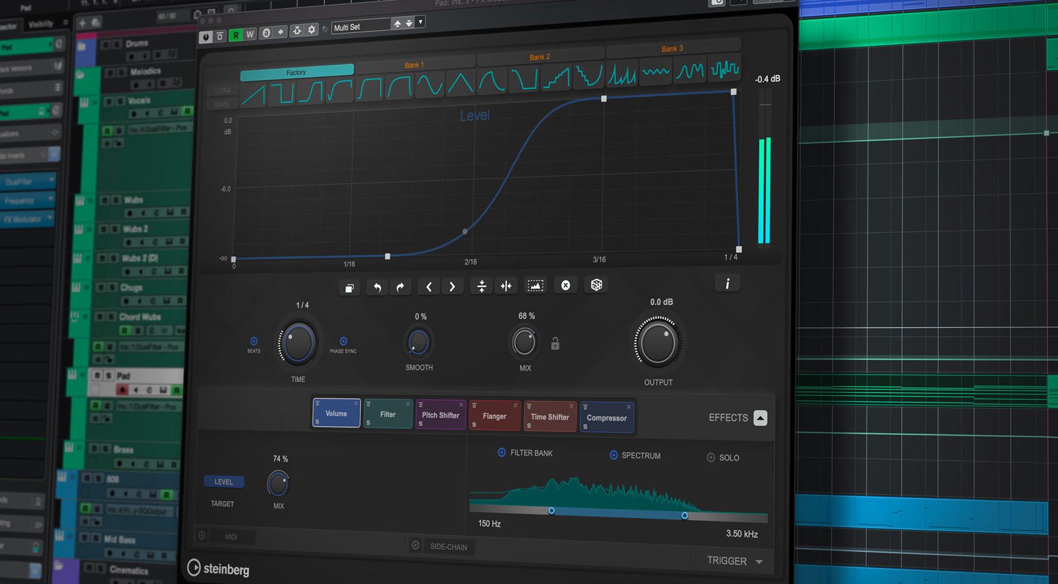 Steinberg Cubase 12 FX Modulator