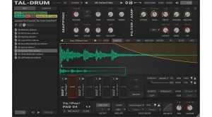 TAL Software TAL-DRUM: Drum Sampler Deluxe für 60 Euro