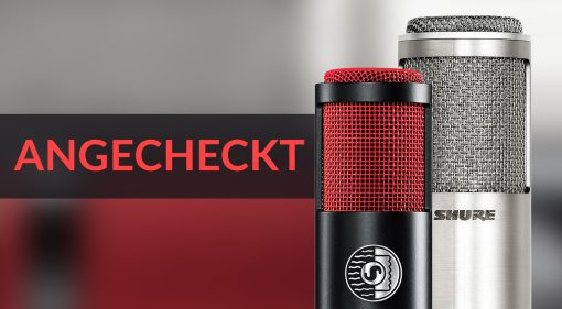 Angecheckt: Shure KSM 353/ED und KSM 313/NE Dual Bändchenmikrofone