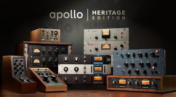 Deal: UA Apollo Audiointerfaces kurzzeitig inklusive UAD Plug-ins für 1150 $!