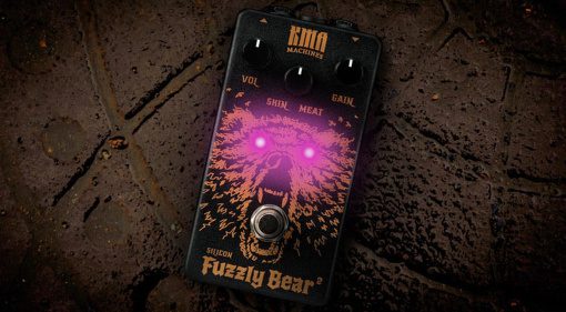 KMA Machines FUZZLY BEAR 2: Neuauflage des Silicon Fuzz Pedals