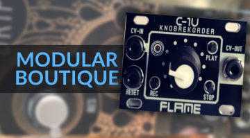 Modular-Boutique Flame Knobrecorder