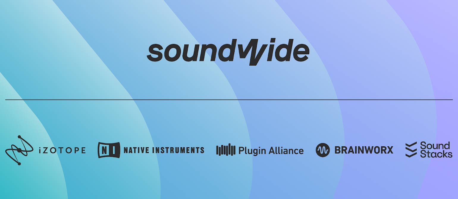 Soundwide: Kooperation von Native Instruments, iZotope, Brainworx, Plugin Alliance und Sound Stacks