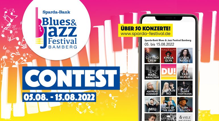 Blues- und Jazzfestival Bamberg: Gewinnt ein Festival-Slot mit Thomann!