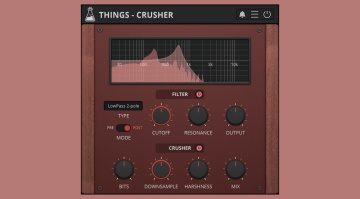 AudioThing Things - Crusher: Bitcrusher- und Filter-Plug-in für 9 Euro!