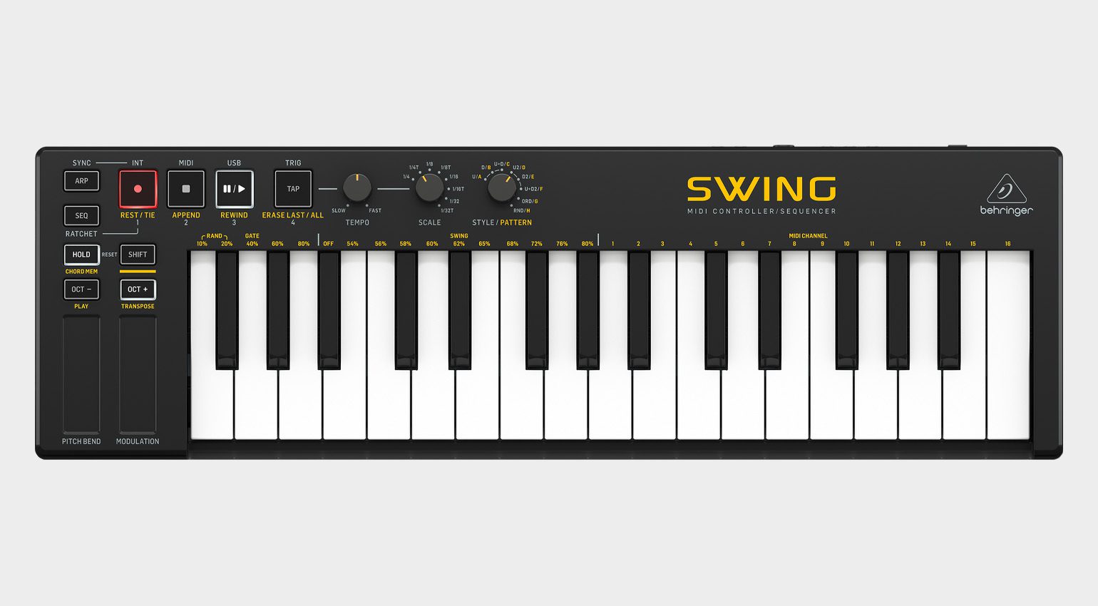Behringer Swing USB/MIDI Keyboard Controller