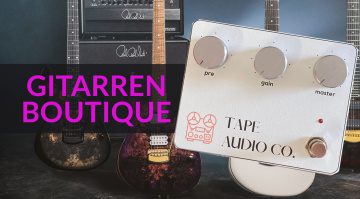 Gitarren Boutique tape audio