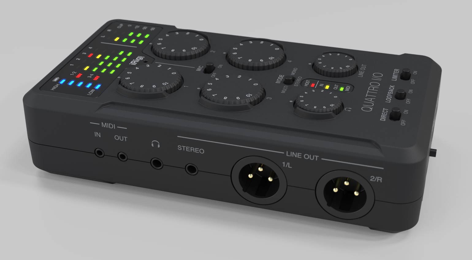 IK Multimedia iRig Pro Quattro I/O