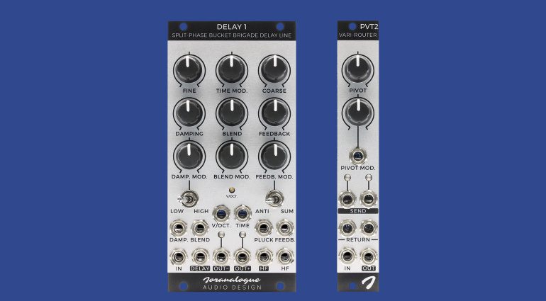 Joranalogue Delay 1 und Pivot 2