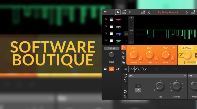 Software-Boutique: Pitch-Effekt, Visualizer und Drum Trigger