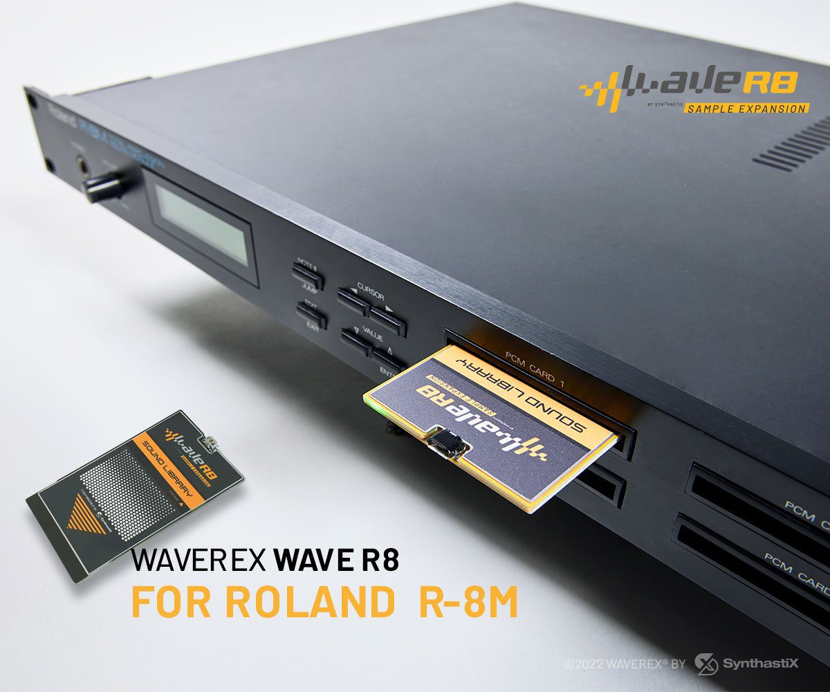Sample Card für Roland R8 & R8m