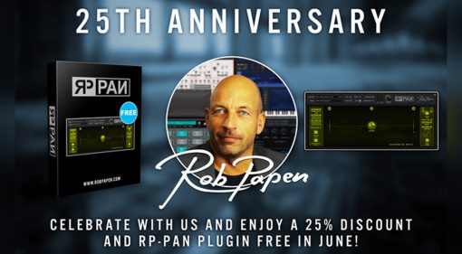 Deal: Rob Papen wird 25 - viele Schnäppchen und eine Freeware!