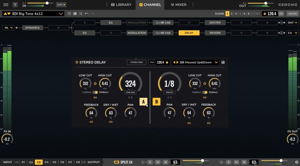 NAMM 2022: Two Notes GENOME - Amp-Simulation und Channel-Strip