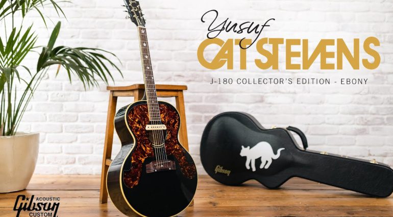 Gibson Cat Stevens J-180 Collectors Edition Koffer