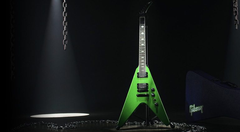 Gibson Dave Mustaine Flying V EXP Rust In Peace