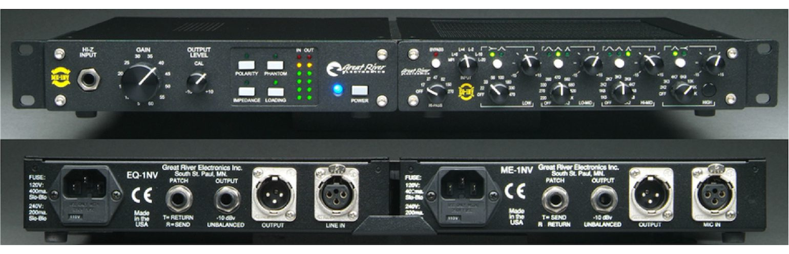 Great River MEQ-1NV Neve 1073 Preamp