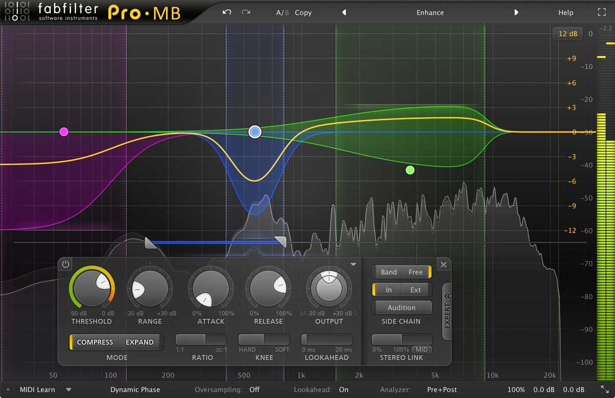 FabFilter Pro-MB Multiband Compressor