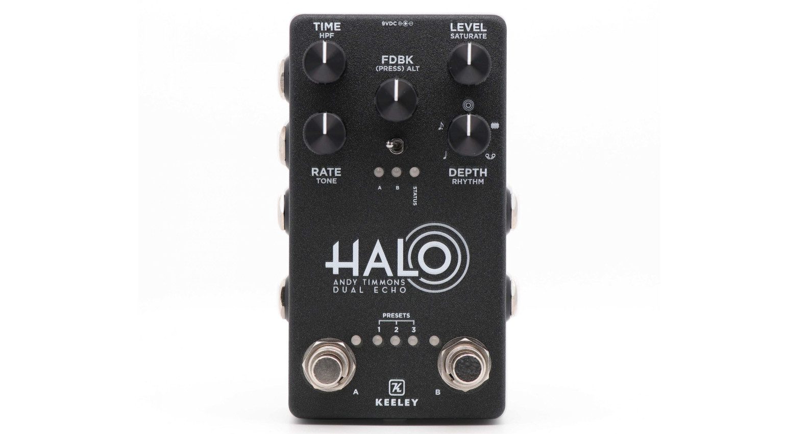 Keeley Halo Andy Timmons Delay Effekt Pedal Front