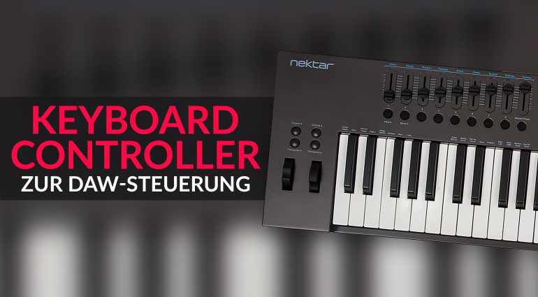 USB Keyboard Controller zur DAW-Steuerung