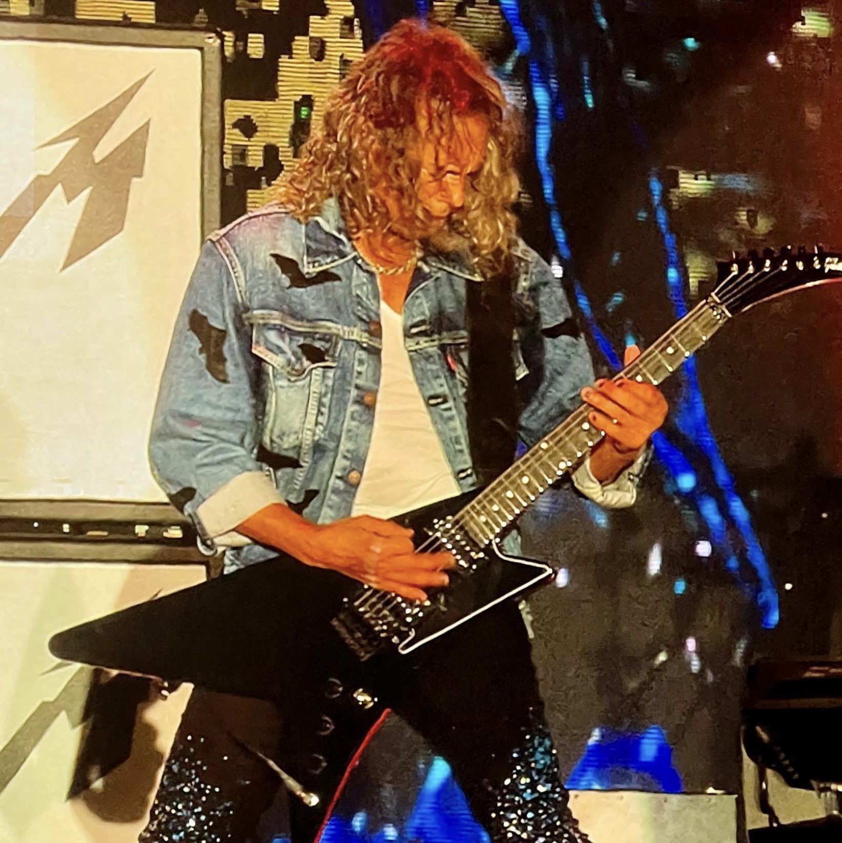 Metallicas-Kirk-Hammett Gibson Moderne