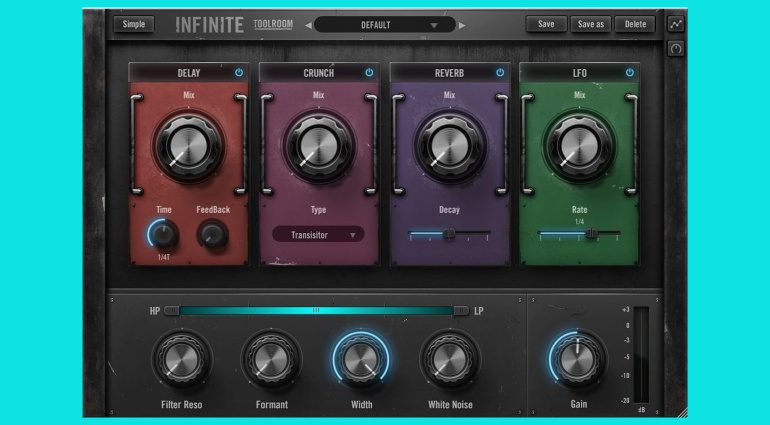 Toolroom Records Infinite: Multieffekt-Plug-in von Mark Knight und James Reynolds