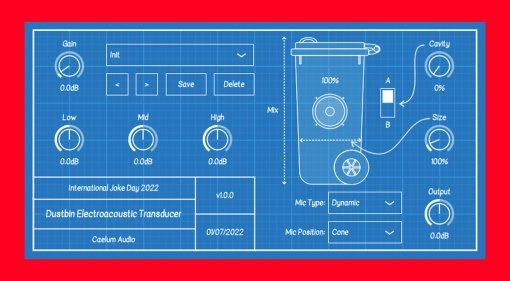 Kostenlos: Caelum Audio Dustbin - Ein Mülltonnen-Emulator?