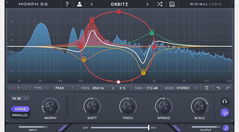 Minimal Audio Morph EQ