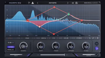 Minimal Audio Morph EQ