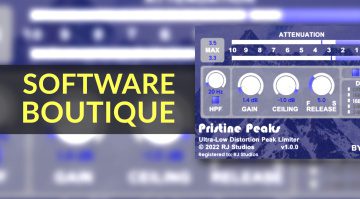 Software-Boutique: weicher Reverb, Limiter, VJ App und Mixchecker!