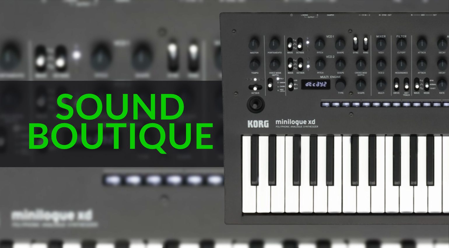 Smitsom sygdom Afgørelse kompliceret Sound-Boutique: Neue Sounds für Minilogue XD, Diva und Reaktor - gearnews.de