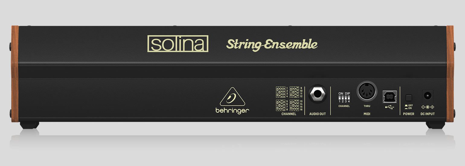 Die Rückseite des Solina String Ensemble