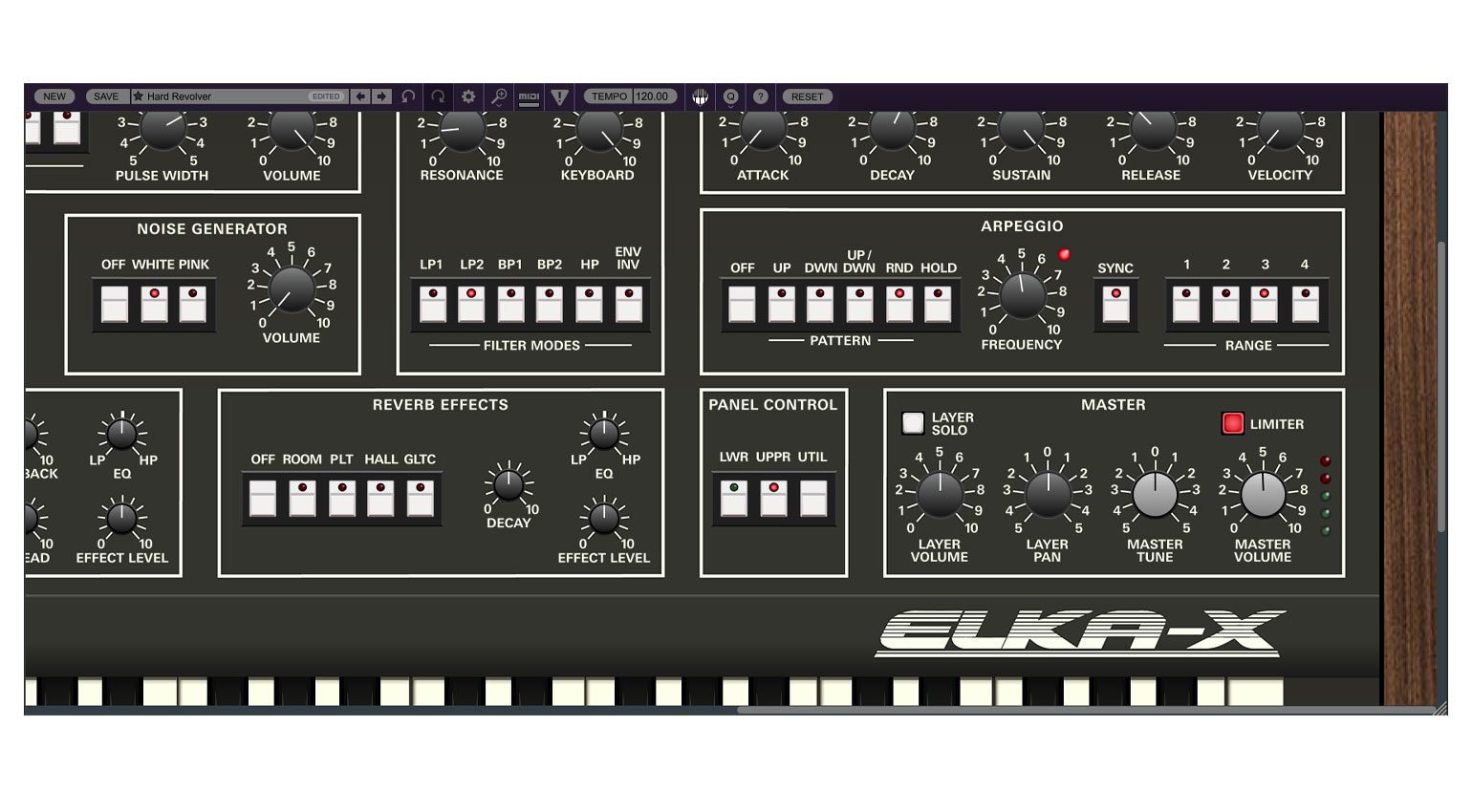 Angecheckt: Cherry Audio Elka-X - Emulation des Elka Synthex