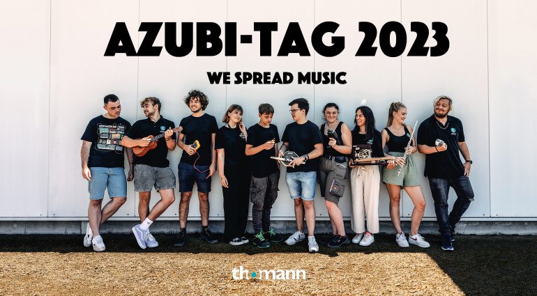 Thomann lädt am 21. Oktober zum Azubi-Tag 2023 ein!